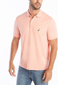 Nautica Men's Short Sleeve Solid Cotton Polo Shirt for Classic Style