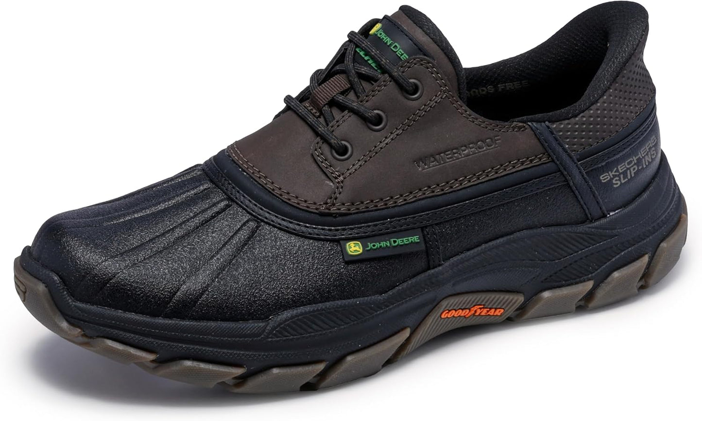 Skechers Men's JDW Respected Tanzier Rain Shoe for Comfort