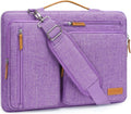 360 Protective Laptop Shoulder Bag 15-15.6 in Lilac - Padded Messenger
