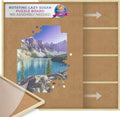 1000 Piece Wooden Jigsaw Puzzle Board - Rotating Table with 4 Drawers