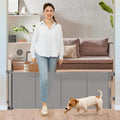 24 Inches Tall Retractable Baby Gate for Dogs - Retractable Step Over