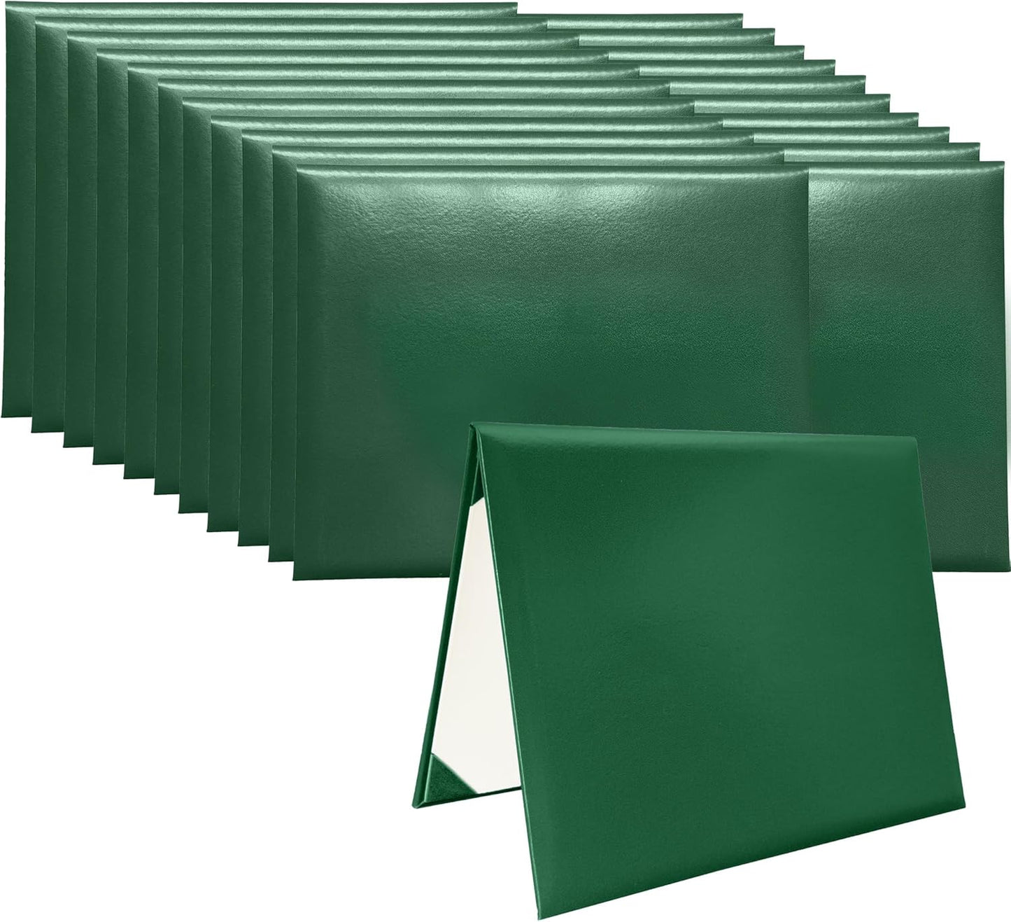 20 PCS Smooth Diploma Certificate Covers for Graduation Events