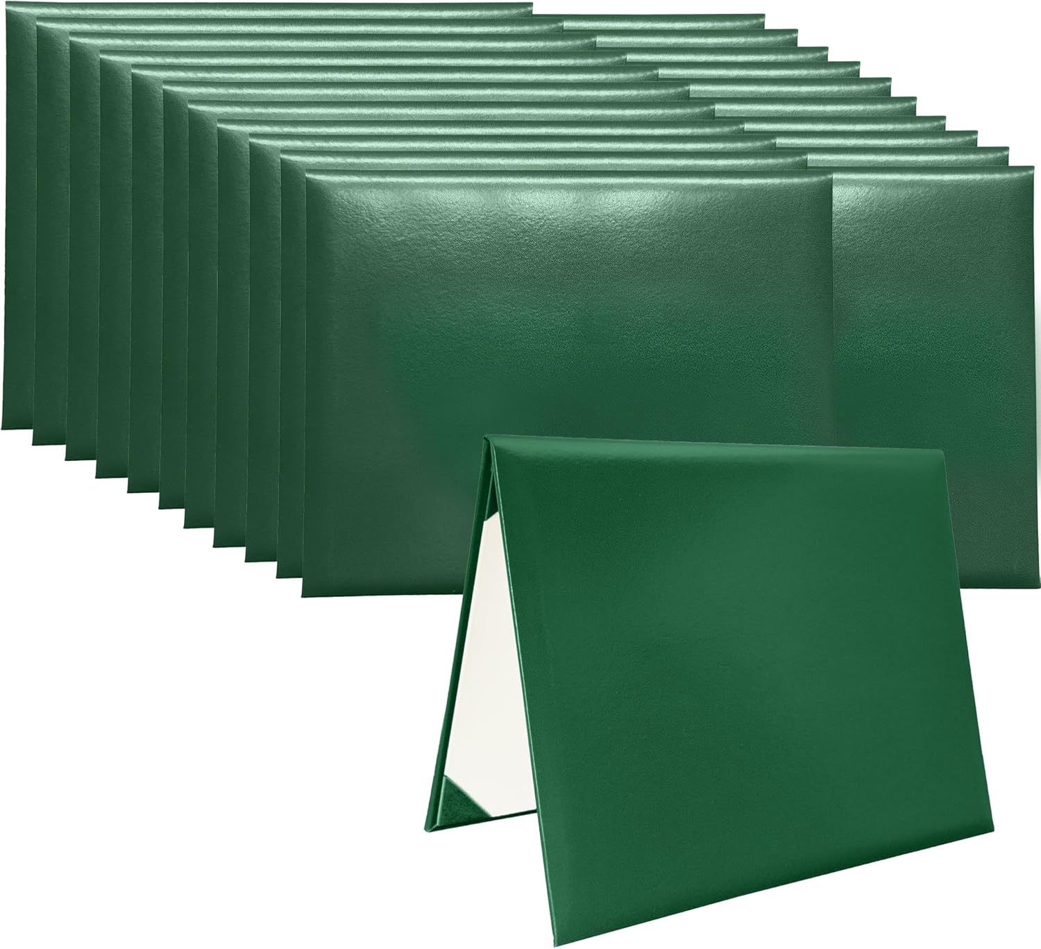 20 PCS Smooth Diploma Certificate Covers for Graduation Events