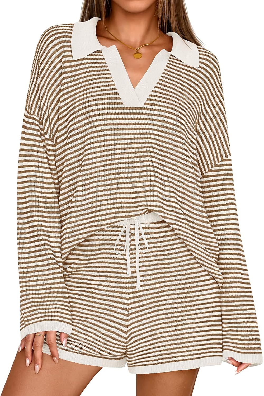 Stylish MEROKEETY Lounge Sets for Women - Casual 2 Piece Outfit