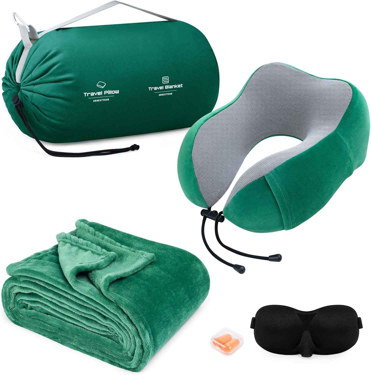Travel Pillow and Blanket Set for Comfort on the Go