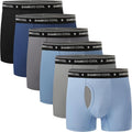 Boy's Bamboo Mesh Boxer Briefs 6 Pack - Breathable Underwear