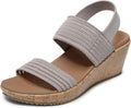 Skechers Beverlee Sheer Luck Sneaker Wedge - Cushioned Comfort
