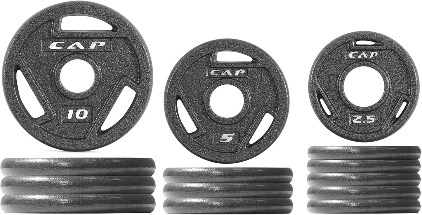 CAP Barbell 2-Inch Olympic Cast Iron Plate Weight Set Review