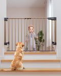 Cumbor 29.243in Baby Gate for Stairs - Safe & Durable Design