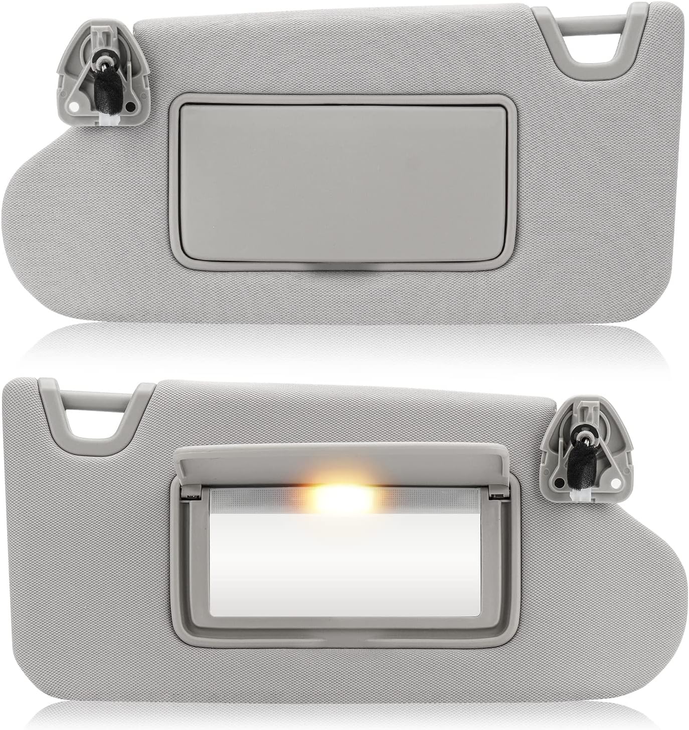 Left & Right Sun Visor with Vanity Light for Nissan Altima