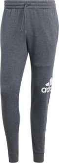 Adidas Men's Essentials Fleece Tapered Cuff Big Logo (Style 8D44)