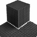MAXWAVE 18 Pack 12 in x 12 in Interlocking Floor Mats - Drainage