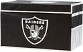 Franklin Sports Las Vegas Raiders Storage Footlocker Bins - Durable