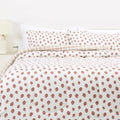 Lightweight Microfiber Floral Comforter Set King - Soft, Breathable