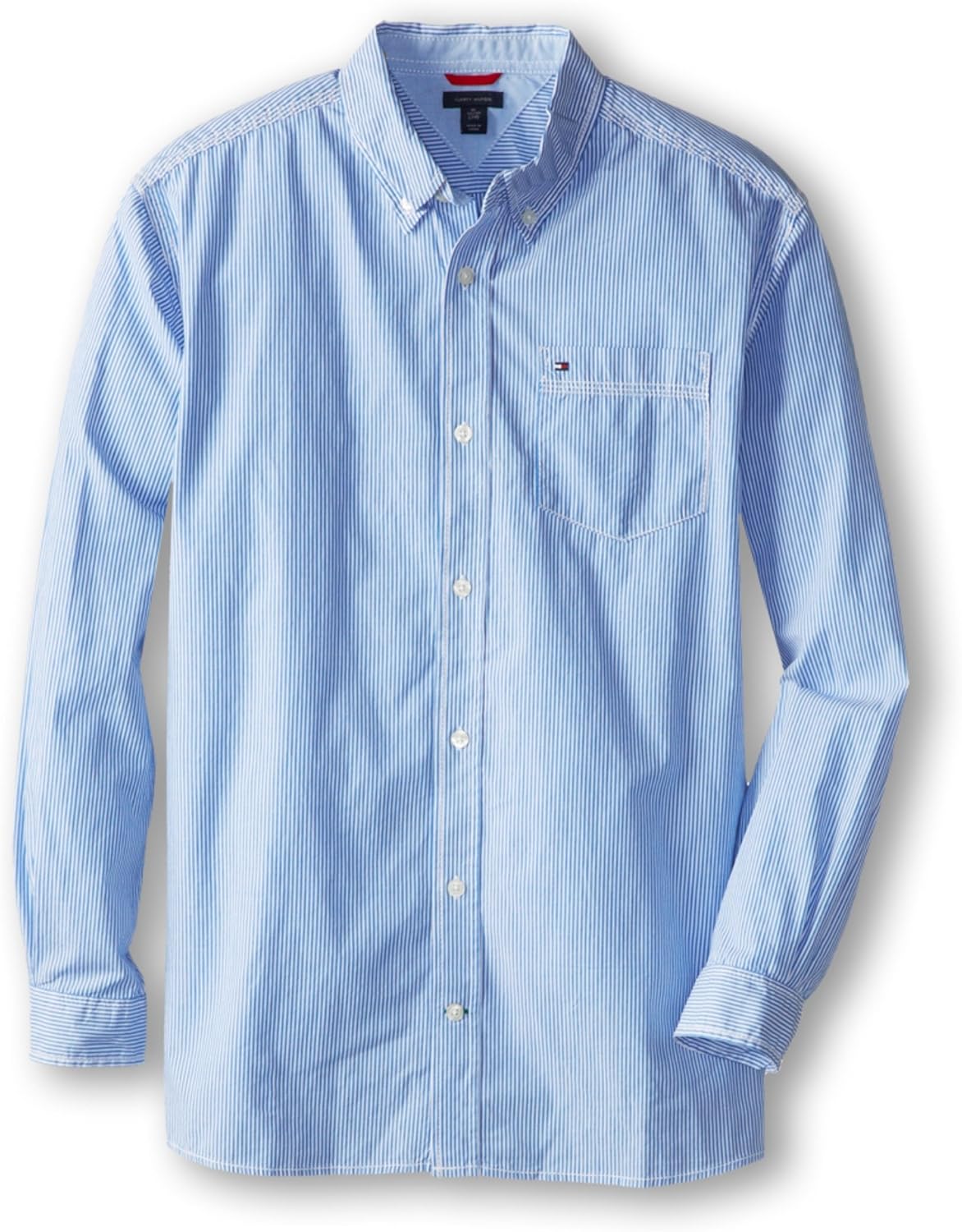 Tommy Hilfiger Boys' Long Sleeve Woven Button-down Shirt Review