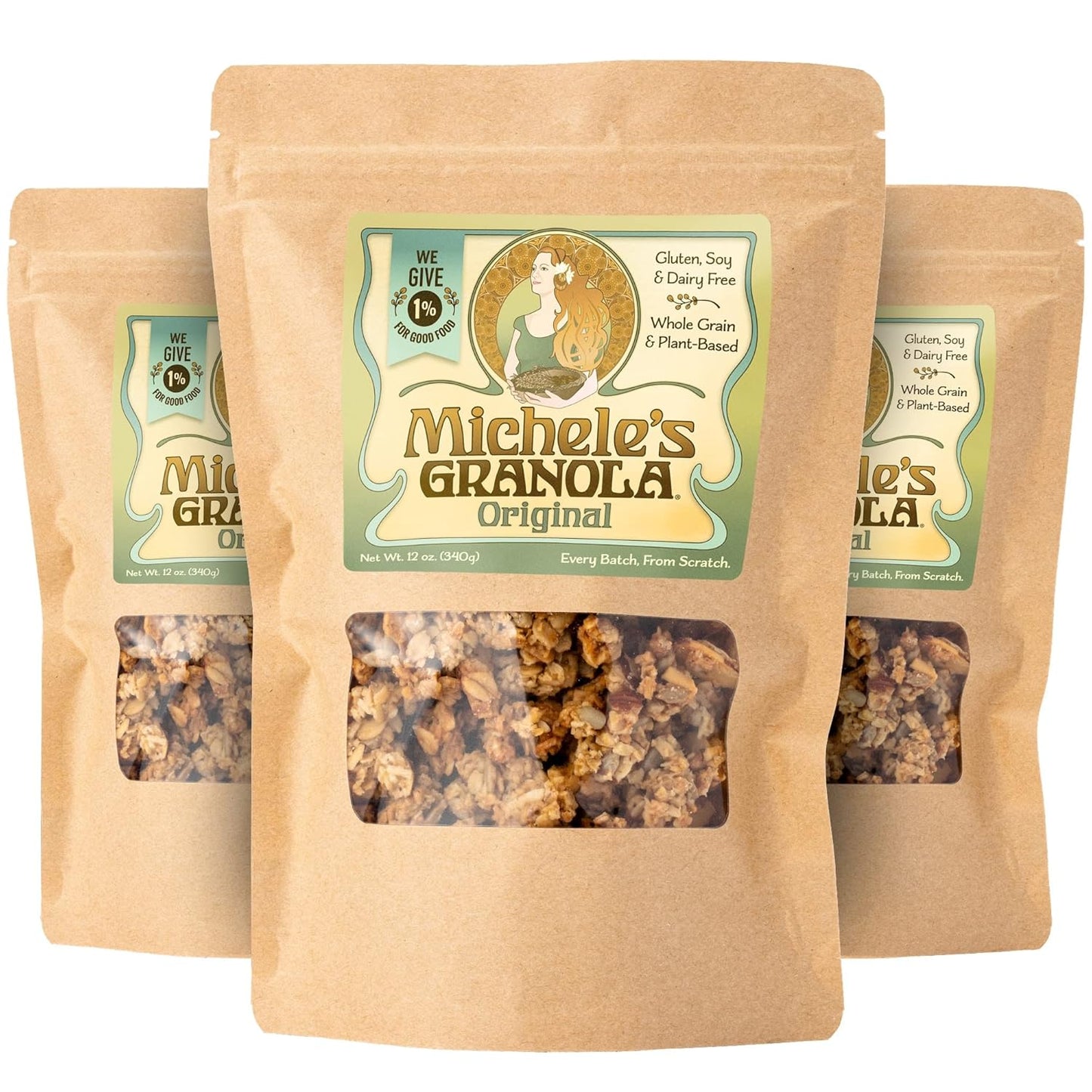 Michele's Granola Original Pack of 3 - Delicious and Nutritious