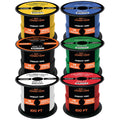 14 Gauge Automotive Primary Wire Bundle Set (6 x 100 ft) - Durable CCA