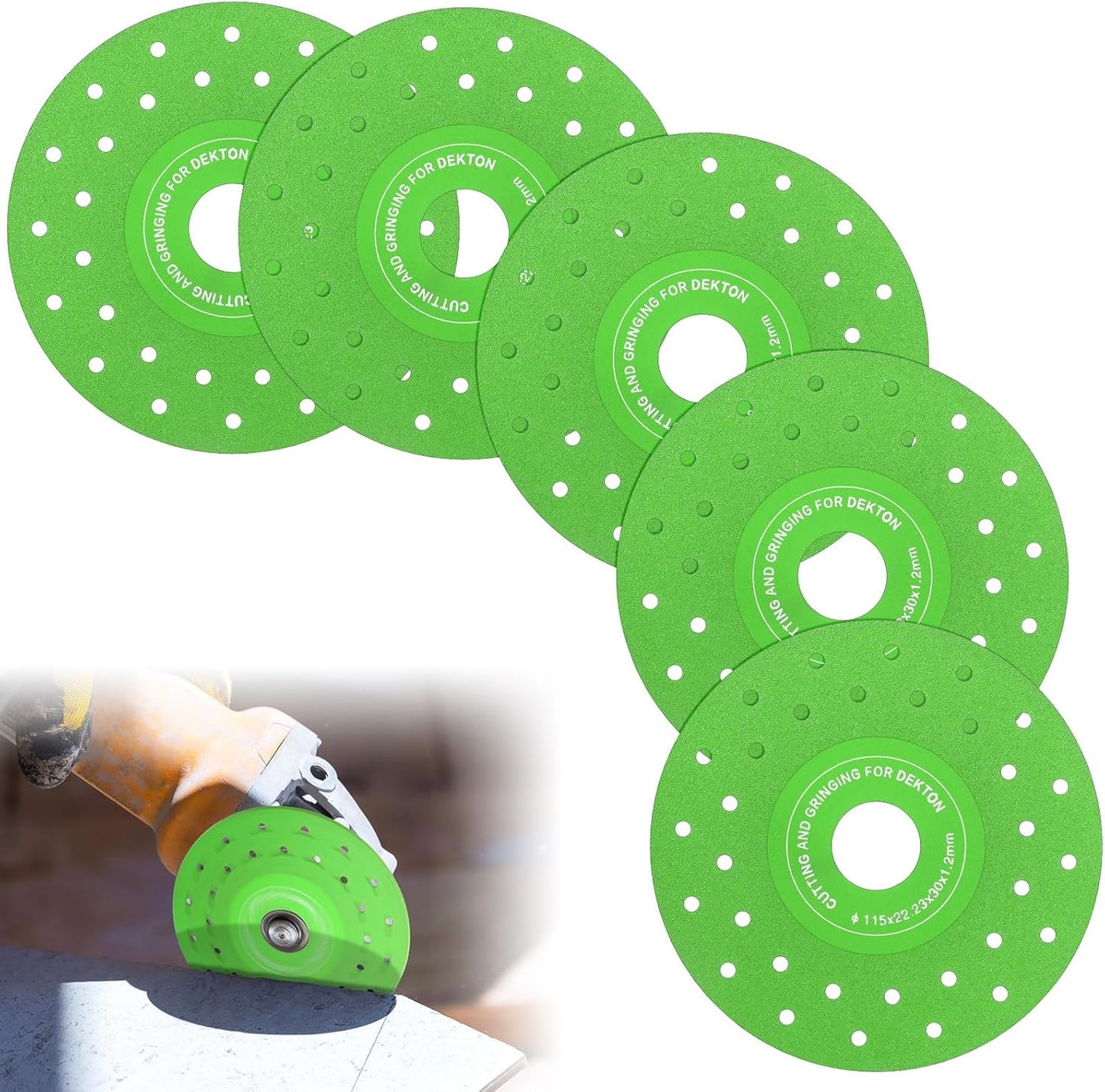 Premium 4.5 Thin Glass Cutting Disc by Lothee