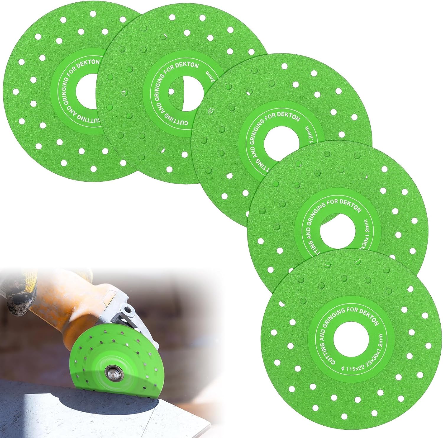 Premium 4.5 Thin Glass Cutting Disc by Lothee