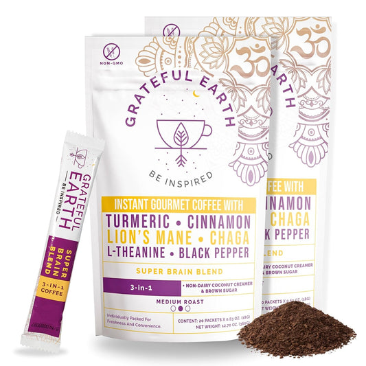 Grateful Earth Super Mushroom Coffee