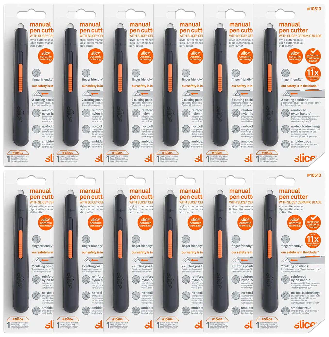 Slice Manual Pen Cutter - Safe Ceramic Box Cutter for All Uses