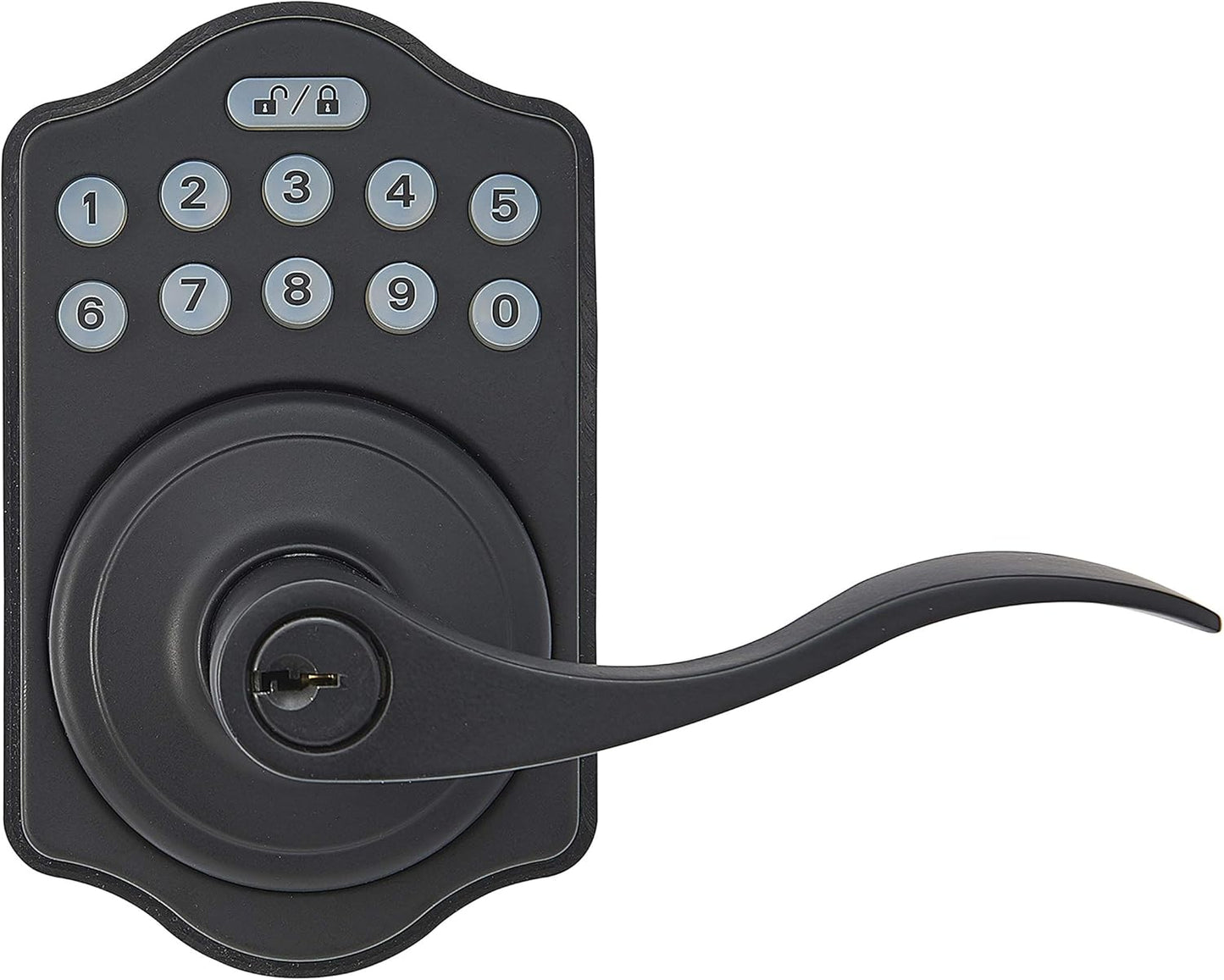Keyless Entry Door Lock Deadbolt with Handle Set for Security