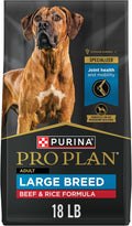 Purina Pro Plan Large Breed Beef and Rice Dry Dog Food - Joint Support