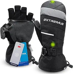 Extremus Winter Gloves - Touchscreen Waterproof Fishing Gloves