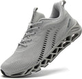 Men Sport Running Shoes Mesh Breathable Slip-On Sneakers - Comfortable