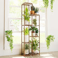 Tall Plant Stand Corner Shelf for Indoor and Outdoor Plants - Stylish