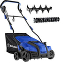 16-in Dethatcher and Aerator - Powerful Corded Lawn Tool
