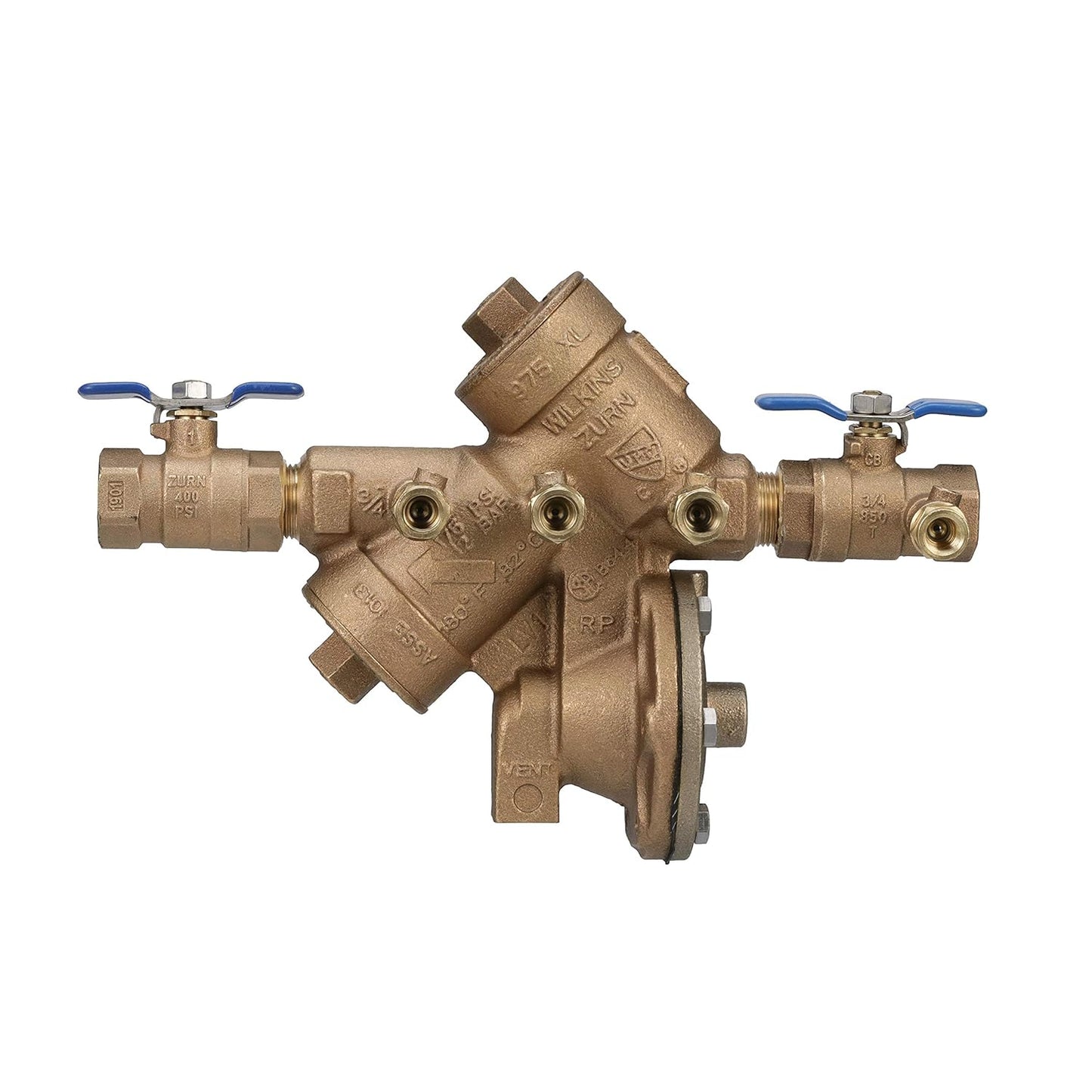 Zurn Wilkins 34-975XL 3/4 in Reduced Pressure Backflow Preventer