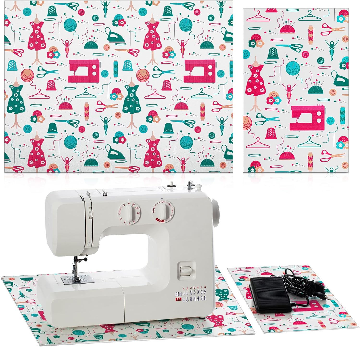 Reduce Sewing Machine Vibrations with Drydiet Mat