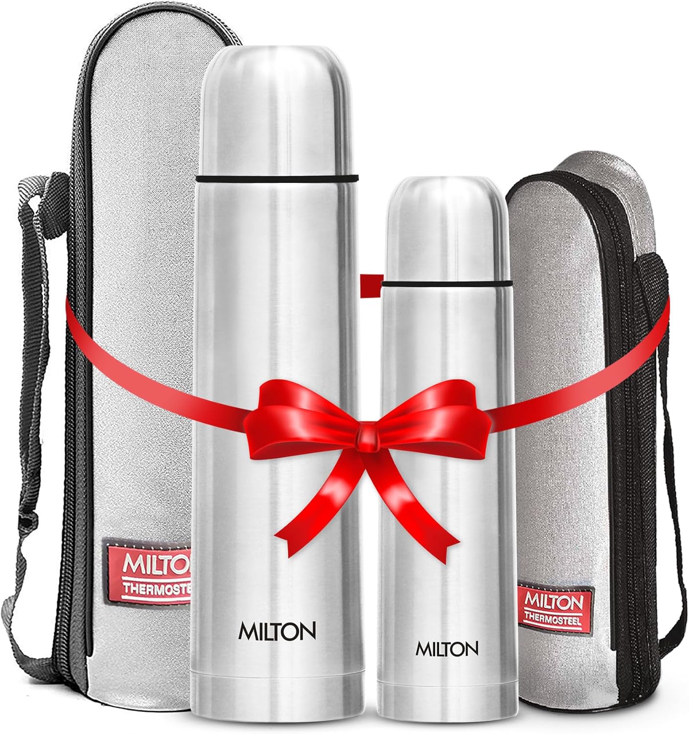 Milton Combo Vacuum Flask for Hot Drinks - 34 oz & 16 oz