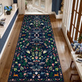 Tangsoo 2x6 Runner Rug for Hallways - Non Slip Floral Design