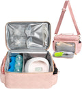 EliteMom Breast Pump Bag - Stylish Cooler Tote for Spectra S1 S2