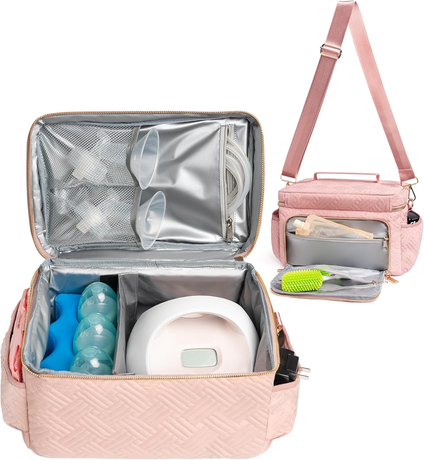 EliteMom Breast Pump Bag - Stylish and Functional Pumping Solution