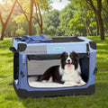 Soft Collapsible Dog Crate 36 in - Portable Travel Crate for Dogs