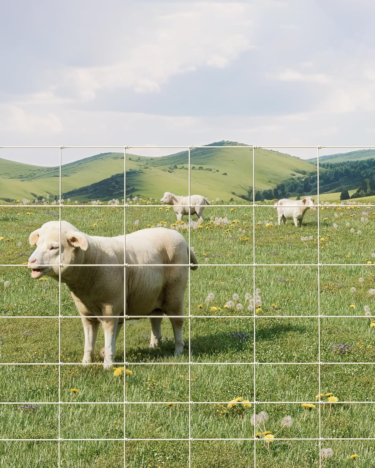 9GA Thickened Heavy Duty Cattle Farm Fence for Livestock Safety