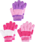 EBOOT Kids Gloves Full Fingers Knitted Gloves Warm Mitten Winter Favor