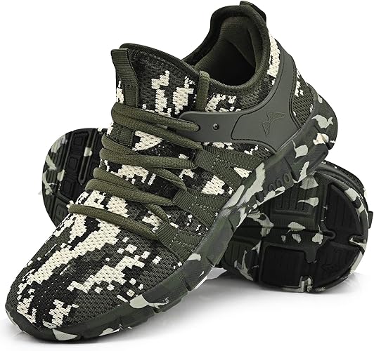 INZCOU Running Shoes Lightweight Breathable Mesh Sneakers for Gym