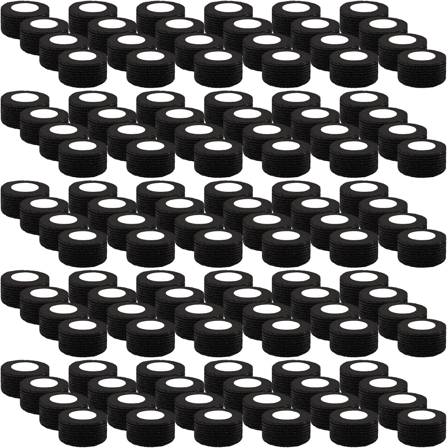 BQTQ Self Adhesive Bandage Wrap 1 Inch x 5 Yards for Sports