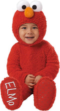 Sesame Street Baby Elmo Costume - Officially Licensed Baby Jumpsuit