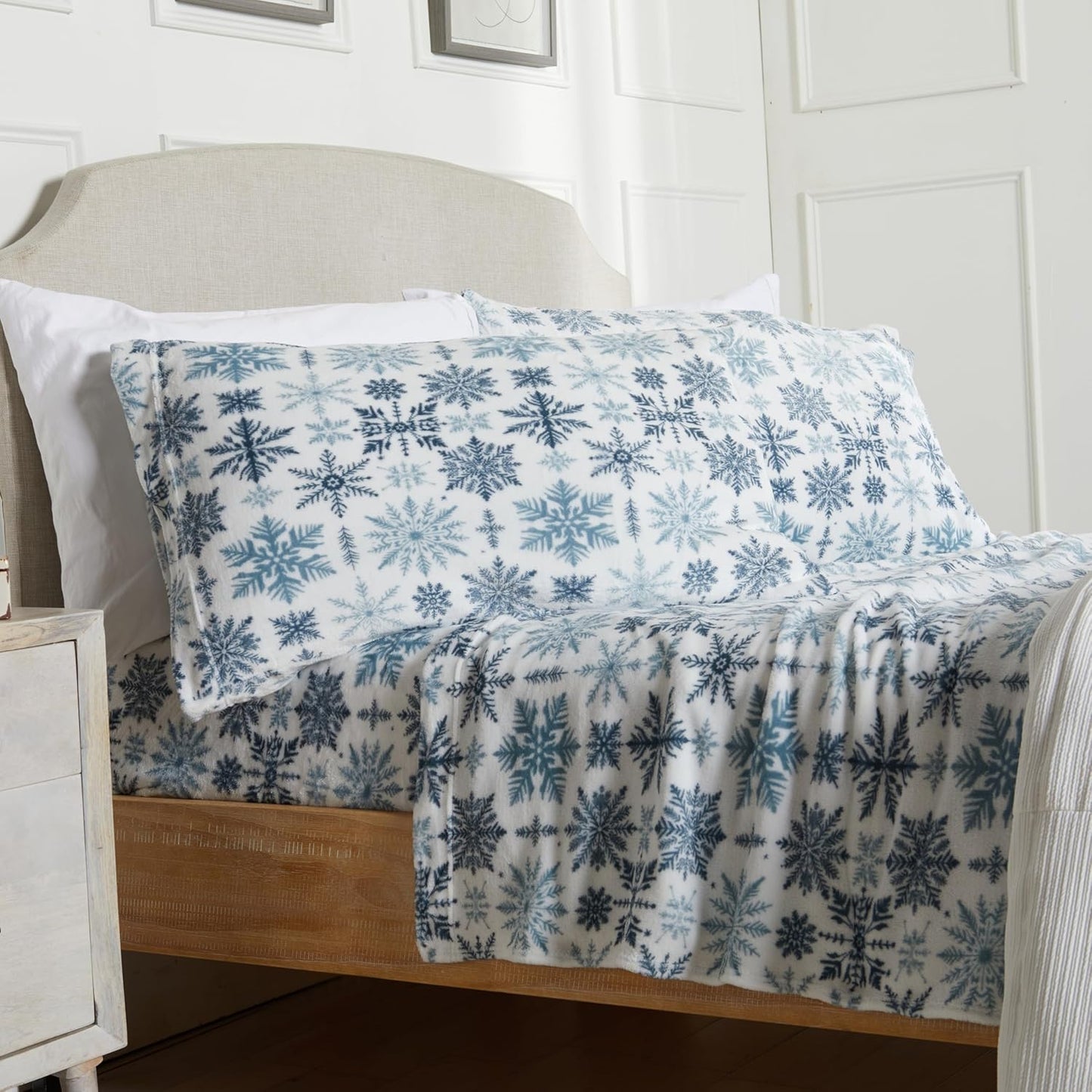 Ultra Soft Micro Fleece Sheets Set with Extra Deep Pockets