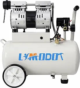Limodot Ultra Quiet Air Compressor with 6 Gallon Steel Tank