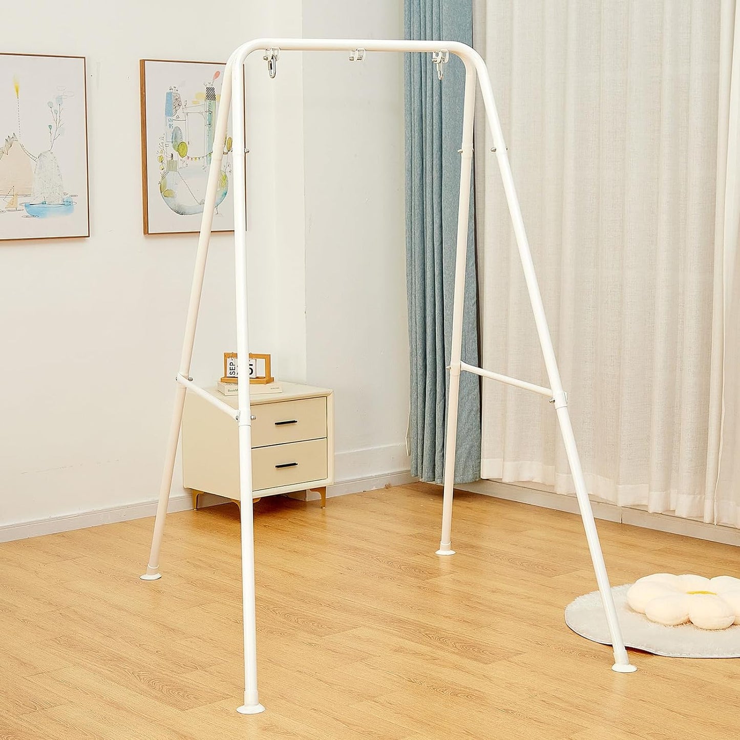 Foldable Hammock Stand for Indoor or Outdoor Relaxation