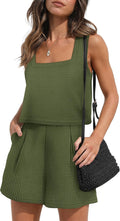 Two Piece Set for Women Beach Vacation Clothes - Comfortable Summer