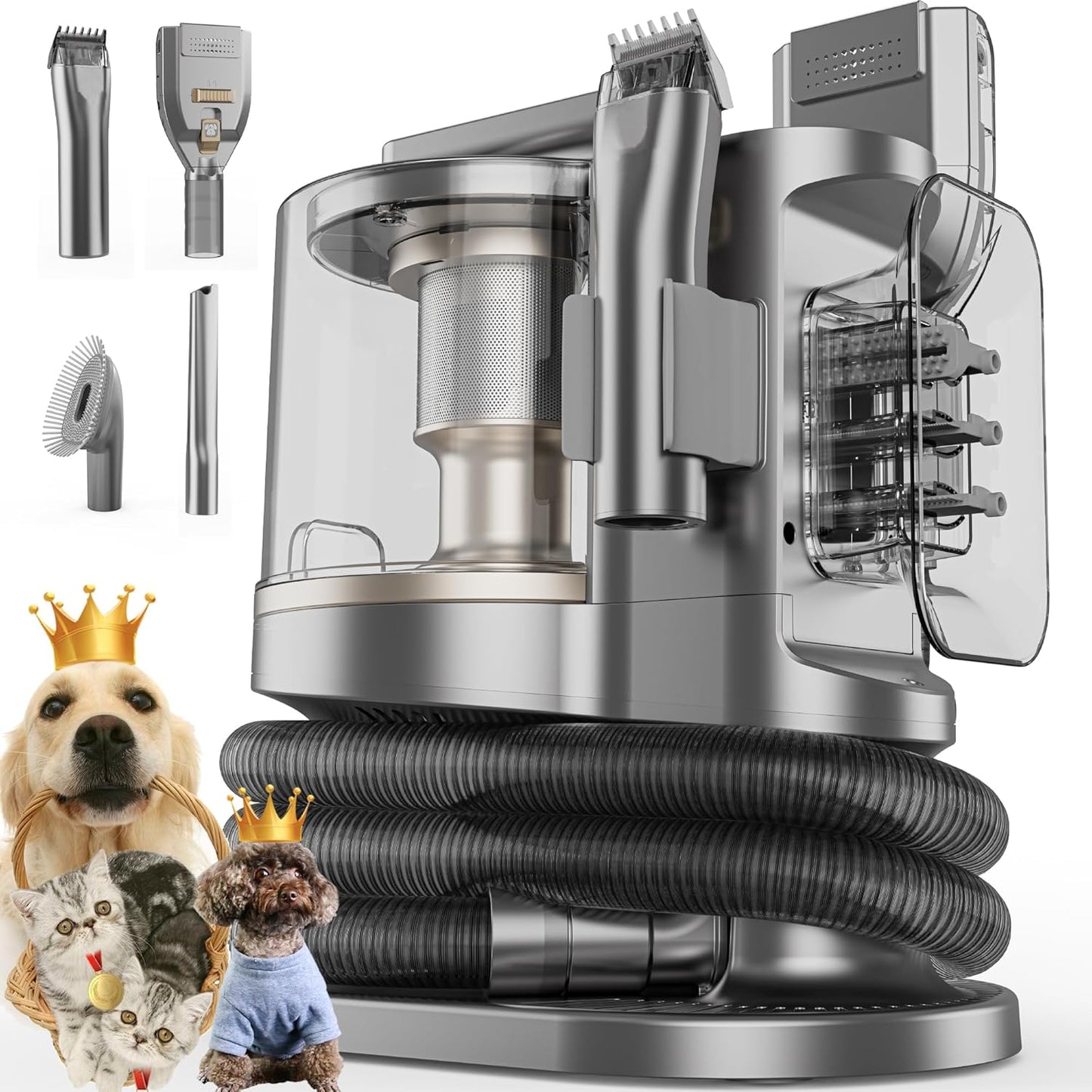 Ultimate Shedding Solution: Pro Pet Vacuum Bundle