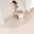 Uross Semi-Circular Pet Protector 2PCS Plastic Mat - Stops Cat