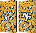 NHL Leopard Pattern Nashville Predators Leather Wallet iPad Air 2 Case